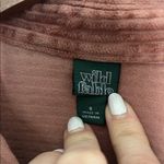 Wild Fable  Oversized Corduroy Button-Down Shirt Mauve Pink Size Small Photo 1