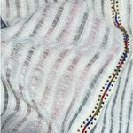 Miss Me  Cream Semi Sheer Lace and Bead Trimmed  Western Country Sleeveless Top Photo 11