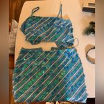 Dress the Population  Blue Sequin Set Photo 1