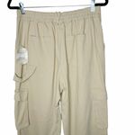 Altar'd State Altar’d State Cargo Wide Leg High Rise Pant Beige Large Photo 4