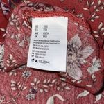 American Eagle Floral Boho Flowy Top XXS Button Up Back Photo 6