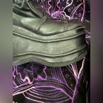 Hot Topic EUC Vintage Black Lace Up Boots with side zipper Size 6/7 Photo 7