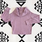 We The Free  Hazy Heart Off The Shoulder Thermal Top in Roan Rouge XS Photo 5
