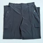 Athleta Pants Trekkie North Cargo Pull On Lightweight Pockets Travel Black Photo 2