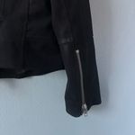 BB Dakota Black Leather Motorcycle Jacket Photo 3