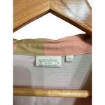 Spartina 449 Women's Maryam Midi Dress Clara Blooms Pink Floral Tan Belted Large Photo 4