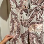 Free People We The Free Marci Printed Paisley Coverall Jumpsuit Photo 8
