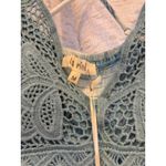 La Miel Boho Hippie Festival Crochet Lace Tie Dye‎ Tiered Top Y2K Style Medium Photo 2