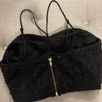 Dress the Population  Sequin Black Tank Top Photo 2