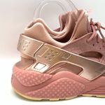 Nike Air Huarache Pink Suede Running sneakers Size 8.5 Photo 4