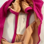 J.Crew NWT Hallie Bikini Bottom Pink Size M High Rise Bright Swim Femme Cute Photo 2