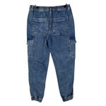 SO  High Rise Mom Cargo Jogger Medium Wash Jeans 29 Photo 3