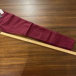 NWT Numero Womens Stretch Push Up Mid Rise Skinny Pockets Denim Jeans Merlot 28 Photo 10