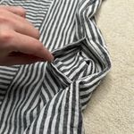 Madewell : Stripped Linen Tee Shirt dress Photo 4