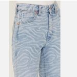 Wrangler NWT WOMEN'S MEOW LASER TIGER PRINT WANDERER FLARE JEANS 32X34 Photo 1