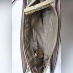 Michael Kors  Nicole Monogram Power Blush  Crossbody Triple Compartment Purse NWT Photo 5
