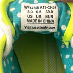 Keds Like New  Gingham and Polka Dot Sneakers Blue White Size 8 Photo 8