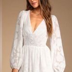 Lulus Tomorrow and Always White Burnout
Floral Mini Dress Sz XS Like new! Photo 1