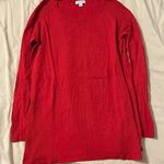 Liz Lange Maternity red sweater Photo 0