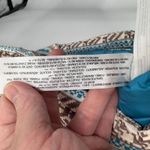 Ariat Ideal Down Western Aztec Vest Large White Blue Brown Polyester Pockets Photo 9