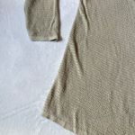 J. Jill Linen Blend Knit Lightweight Open Front Beach Cardigan Size L Neutral Size L Photo 4