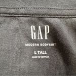 Gap Women’s Modern T-Shirt Thong Bodysuit Shortsleeve Crewneck in Black L Tall Photo 10