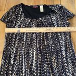 Villager Women's Multicolored Business/Casual Short Sleeve Lined Blouse Size L Photo 4