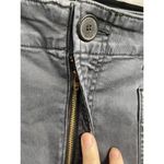 Frame Utility Trouser Women's 32 Gray Cotton Stretch Pouch Pockets Straight A35 Photo 1