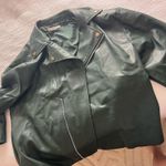 Peppermayo Green leather  Jacket Photo 0