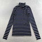 Ralph Lauren Polo XS Turtleneck Sweater Navy Striped Pullover Preppy Nautical Photo 9