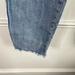 Revice Denim Revice Dream fit straight‎ leg raw hem high rise distressed jeans size 32 Photo 4
