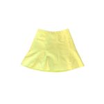 J.Crew Neon Yellow Flare Mini Skirt Photo 1