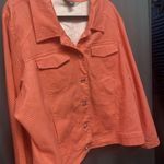 Roz & Ali Rod & Ali Jacket Coral Polka Dot Size 22/24 (b29.3) Photo 4