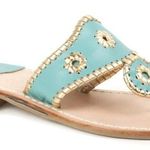 Jack Rogers Turquoise And Gold Photo 0