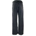 Abercrombie & Fitch 90's Black Relaxed High Rise Wide Leg Denim Jeans Pants 29 Photo 2