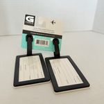 Colorful Luggage Rainbow Dot Bag Tags Fun Bright Travel Suitcase Accessories New White Photo 3