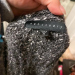 Sanctuary  CHARCOAL GRAY MARLED ALPACA V-NECK SWEATER Photo 2