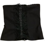 Goth glam black corset‎ lace up Size undefined Photo 0