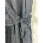 A New Day  Romper 2X Black Faux Wrap NEW Linen Blend Shorts Jumper Photo 1