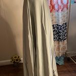 ASOS Sage Green Satin Dress Photo 2