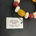 Piper  K Red Agate & Dyed Quartz Beaded Bracelet Photo 2