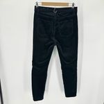 Loft PETITE Skinny Pants Corduroy Women’s 28 6P Black High Waist Pockets Classic Photo 2
