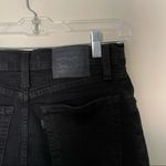 Levi's Black Denim Mile High Ruffle Skirt Photo 4