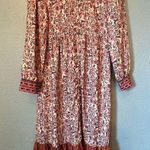 Nordstrom Mila Mae Border Print Long bohemian floral dress Photo 6