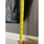 Elliott Lucca Crossbody Bag Womens Black Leather Magdalena Woven Turn Lock Photo 6