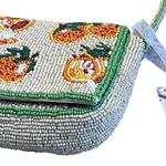 Made In India NWT Aperol Spritz Beaded Shoulder Bag Viral Orange Citrus Resort Photo 5