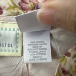 Susan Bristol Vintage  Floral Maxi Skirt Boho Cottagecore Prairie USA Women's 12 Photo 4