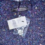 Lane Bryant NWT Multicolor Metallic Sweater with Sparkly Buttons - 18/20 Photo 3