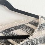 ZARA • Neutral Tweed Short Sleeve Dress Photo 2