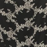 Ann Taylor 100% silk floral sleeveless dress Women’s Size 0 NEW black & white Photo 5